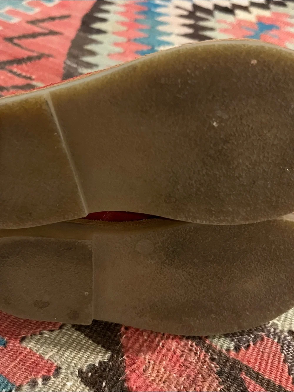 Tod's Red Suede Kids Lace-Up Boots